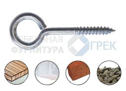 схема Круглый крючок О-образный Круглый крючок О-образный